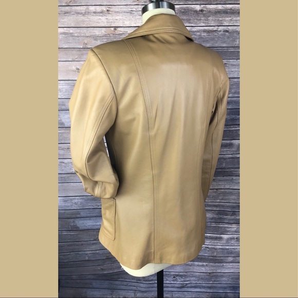 Vintage Marcel Kassini Leather Jacket - Picture 2 of 3